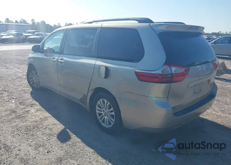 2015 Toyota Sienna Xle 8 Passenger из США, поврежденный, VIN 5TDYK3DC6FS544530